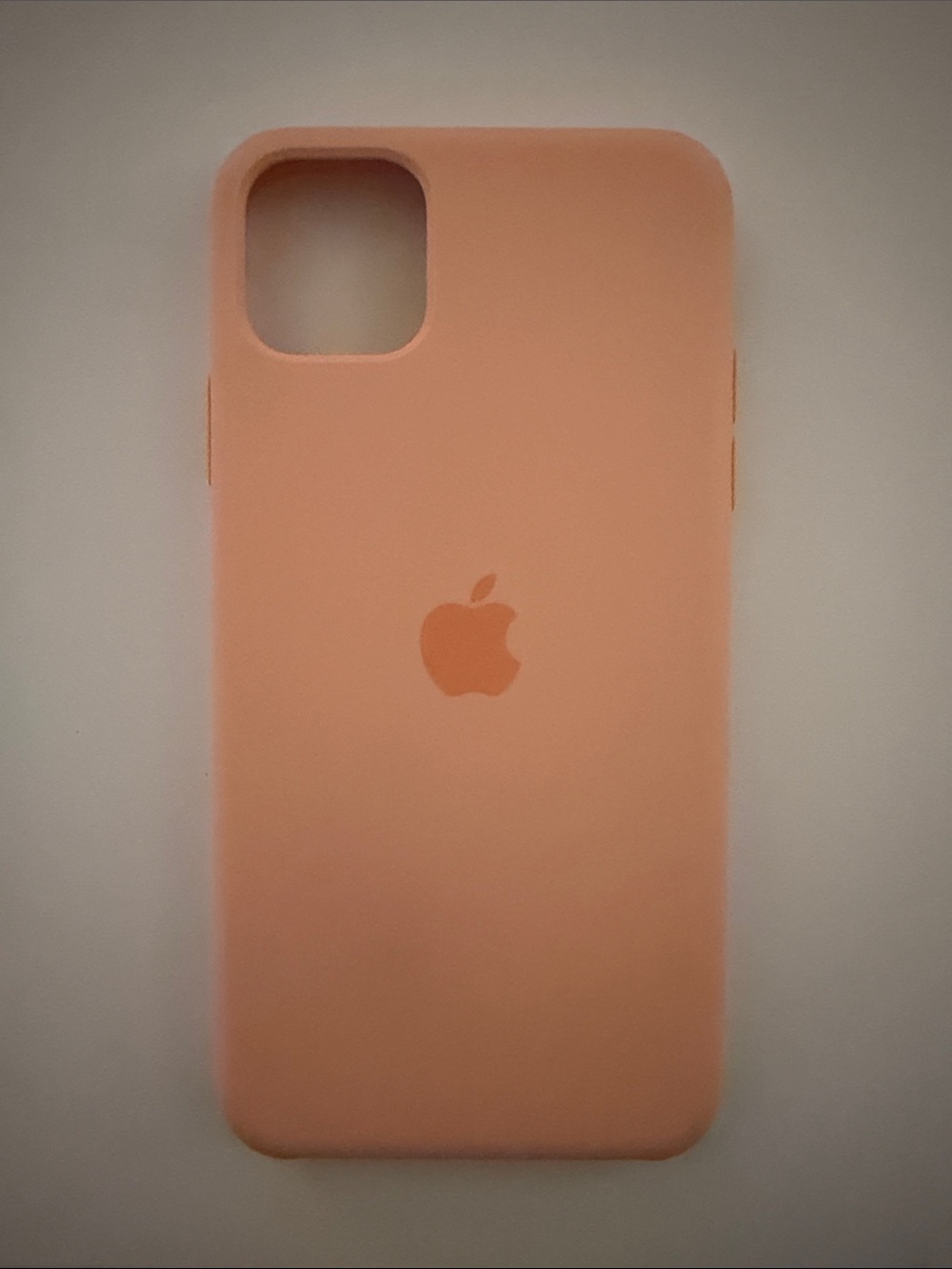 Apple Silicone iPhone 11 Pro Max Case - Grapefruit
